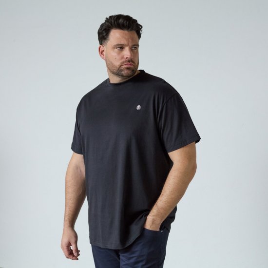 North Latitude T-Shirt With Back Print Preto - T-shirts - T-shirts Homem Tamanhos Grandes