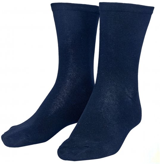 Adamo Adrian Sensitive-socks Navy 2-pack - Roupa Interior & natação - Roupa interior Homem Tamanhos Grandes