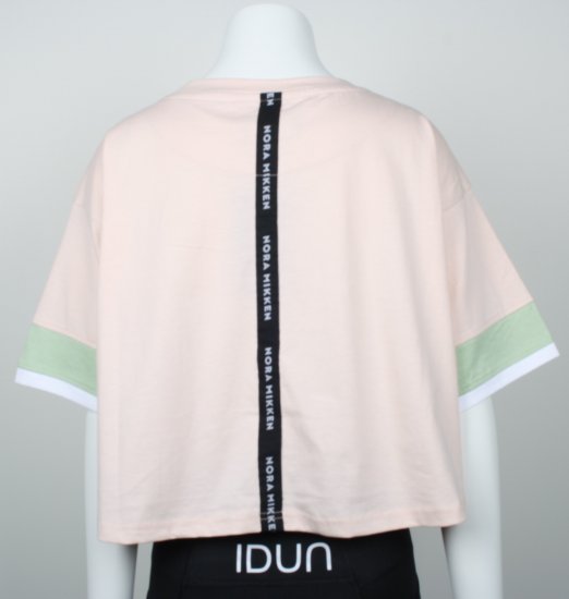 Nora Mikken AGNES Crop Top Pink - T-shirts - 