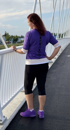 Nora Mikken ANNELI T-Shirt Purple - T-shirts - 