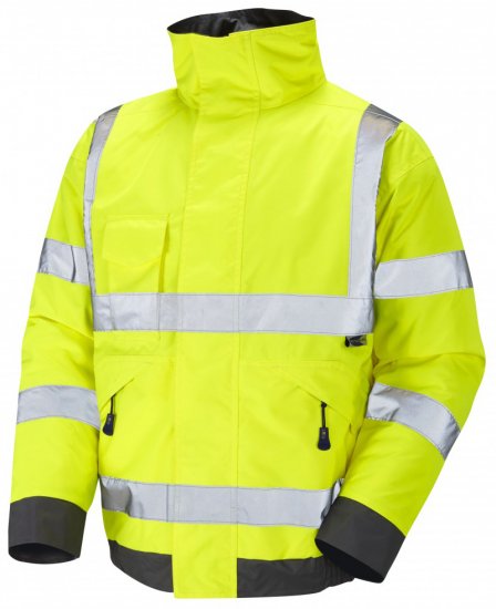 Leo Chivenor Bomber Jacket Yellow - Roupa de Trabalho - Roupa de Trabalho Tamanho Grande Homem