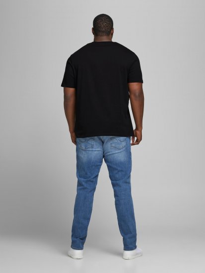 Jack & Jones Elogo T-Shirt Black - T-shirts - T-shirts Homem Tamanhos Grandes