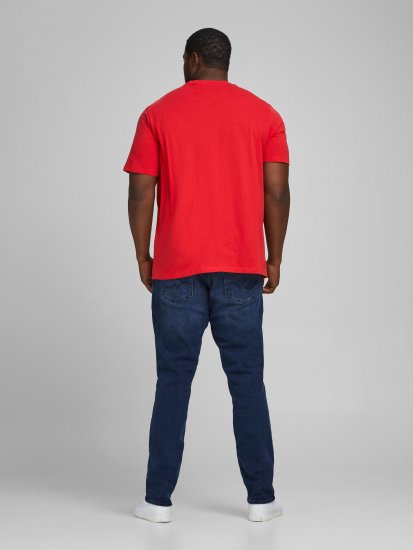 Jack & Jones Elogo T-Shirt True Red - T-shirts - T-shirts Homem Tamanhos Grandes