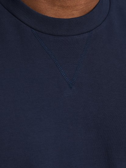 Jack & Jones Basic Sweatshirt Navy Blazer - Sweatshirts & hoodies - Sweatshirt & Camisolas com Capuz tamanhos grandes