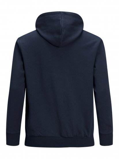 Jack & Jones Basic Sweat Hood Navy Blazer - Sweatshirts & hoodies - Sweatshirt & Camisolas com Capuz tamanhos grandes
