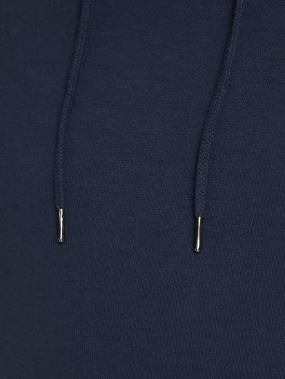 Jack & Jones Basic Sweat Hood Navy Blazer - Sweatshirts & hoodies - Sweatshirt & Camisolas com Capuz tamanhos grandes