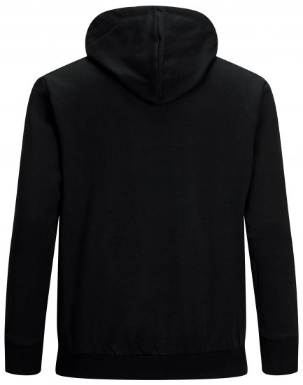Jack & Jones Basic Hoodie Black - Sweatshirts & hoodies - Sweatshirt & Camisolas com Capuz tamanhos grandes