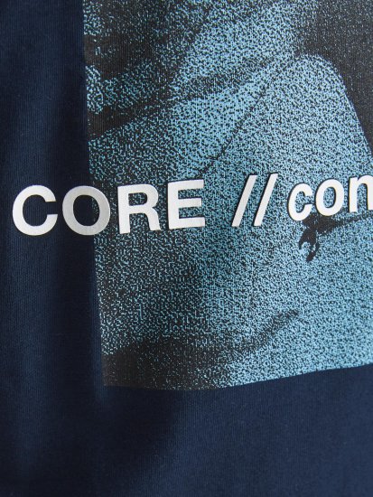 Jack & Jones Jump T-shirt Navy - T-shirts - T-shirts Homem Tamanhos Grandes