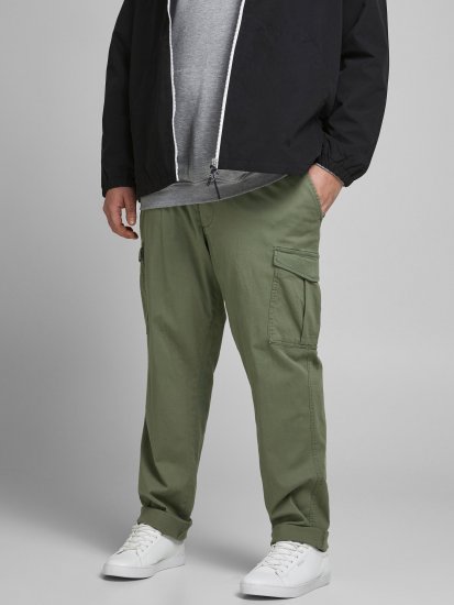 Jack & Jones Marco Chino Pants Dusty Olive - Jeans & calças - Jeans & Calças Tamanhos Grandes Homem