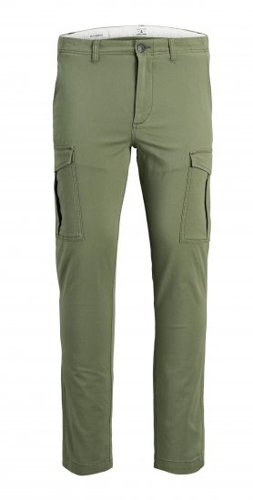 Jack & Jones Marco Chino Pants Dusty Olive - Jeans & calças - Jeans & Calças Tamanhos Grandes Homem