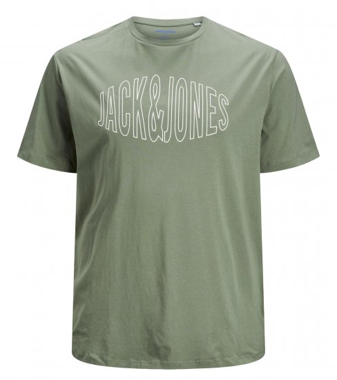 Jack & Jones Preston T-Shirt Sea Spray - T-shirts - T-shirts Homem Tamanhos Grandes