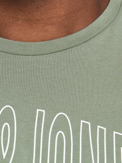 Jack & Jones Preston T-Shirt Sea Spray - T-shirts - T-shirts Homem Tamanhos Grandes