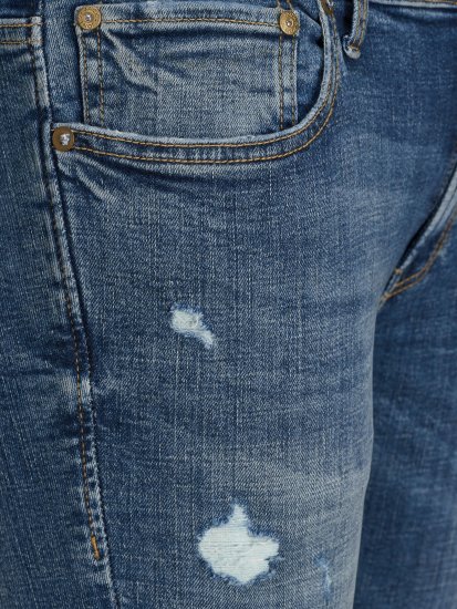 Jack & Jones Liam 101 Skinny Blue Denim - Jeans & calças - Jeans & Calças Tamanhos Grandes Homem