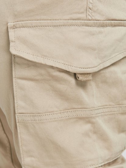 Jack & Jones JPSTPAUL Cuffed Cargopants Sand - Jeans & calças - Jeans & Calças Tamanhos Grandes Homem