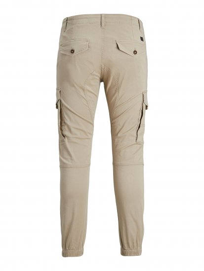 Jack & Jones JPSTPAUL Cuffed Cargopants Sand - Jeans & calças - Jeans & Calças Tamanhos Grandes Homem