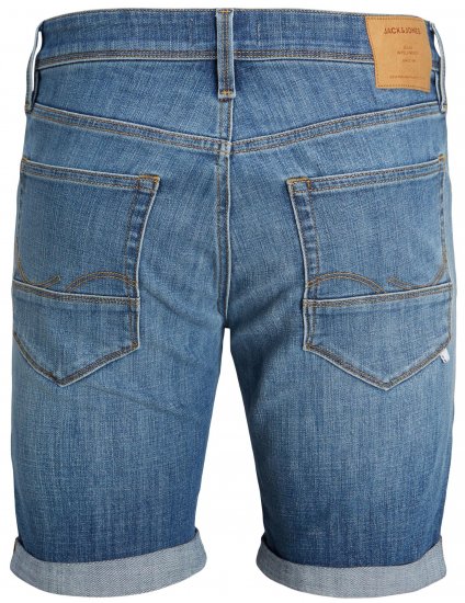 Jack & Jones JJIRICK JJFOX Shorts Blue Denim - Calções - Calções Homem Tamanhos Grandes