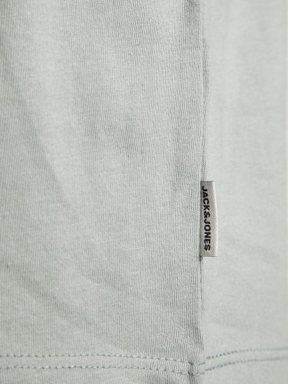 Jack & Jones JCOSPRING T-Shirt Gray - T-shirts - T-shirts Homem Tamanhos Grandes