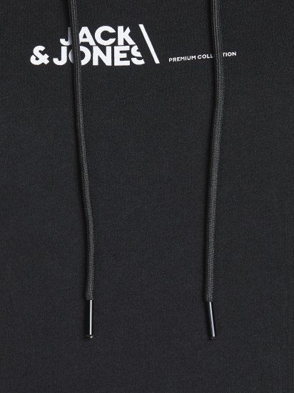 Jack & Jones JPRBLABOOSTER SWEAT Black - Sweatshirts & hoodies - Sweatshirt & Camisolas com Capuz tamanhos grandes