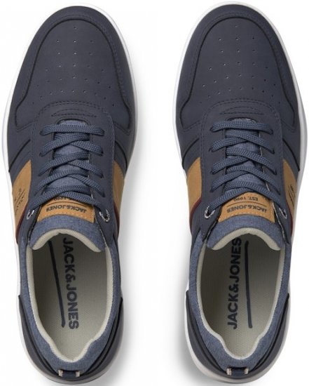 Jack & Jones Dang Faux Nubuck Combo Sneakers Navy Blazer - Calçado de homem 40-52 - 