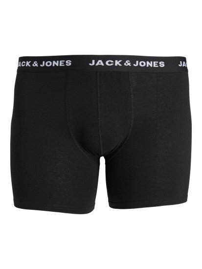 Jack & Jones JACHUEY Boxers 10-pack Black - Roupa Interior & natação - Roupa interior Homem Tamanhos Grandes
