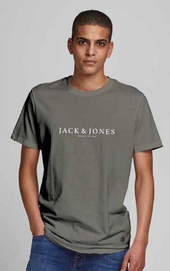 Jack & Jones JPRBLABOOSTER T-shirt Green - T-shirts - T-shirts Homem Tamanhos Grandes