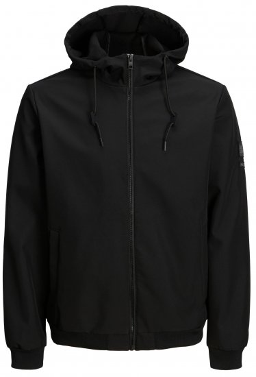 Jack & Jones JCOCLASSIC Waffle Jacket Black - Casacos - Casacos Homem Tamanhos Grandes