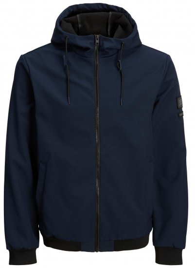 Jack & Jones JCOCLASSIC Waffle Jacket Navy Blazer - Casacos - Casacos Homem Tamanhos Grandes