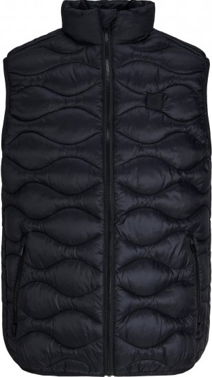 Jack & Jones JPRCCICEBREAKER BODYWARMER Black - Casacos - Casacos Homem Tamanhos Grandes