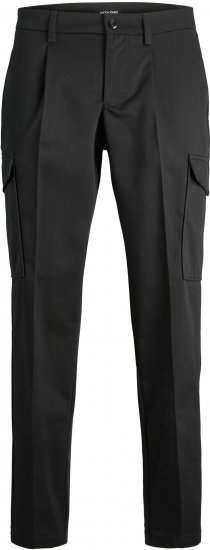 Jack & Jones JPSTBILL JJCLEAN TAPERED CARGO TROUSERS Black - Jeans & calças - Jeans & Calças Tamanhos Grandes Homem
