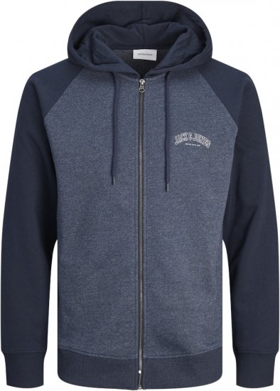 Jack & Jones Ricky Hoodie Navy Blazer - Sweatshirts & Hoodies - Sweatshirt & Camisolas com Capuz tamanhos grandes