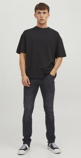Jack & Jones JJILIAM JJORIGINAL SQ 270 Jeans Black Denim - Jeans & calças - Jeans & Calças Tamanhos Grandes Homem