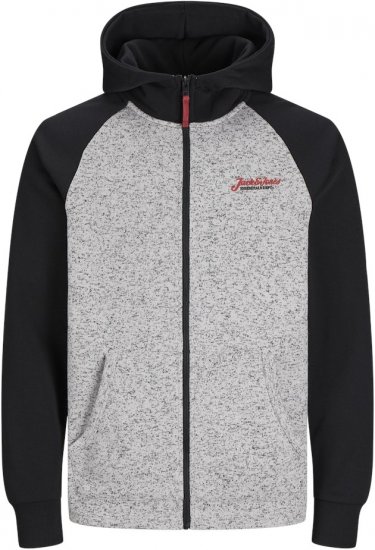 Jack & Jones Erik Hoodie Black - Sweatshirts & hoodies - Sweatshirt & Camisolas com Capuz tamanhos grandes