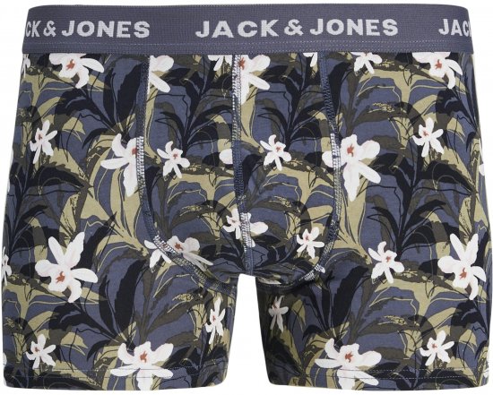 Jack & Jones JACMASON Trunks 7-Pack True Blue - Roupa Interior & natação - Roupa interior Homem Tamanhos Grandes