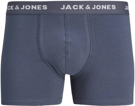 Jack & Jones JACMASON Trunks 7-Pack True Blue - Roupa Interior & natação - Roupa interior Homem Tamanhos Grandes