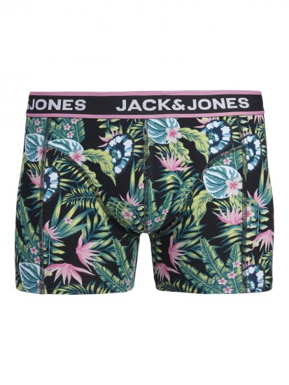Jack & Jones JACDREW Trunks 3-Pack Multi-Colour - Roupa Interior & natação - Roupa interior Homem Tamanhos Grandes