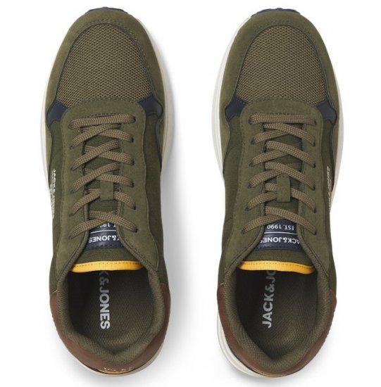 Jack & Jones Beech Combo Sneakers Green - Calçado de homem 40-52 - 