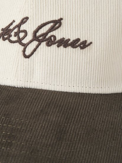 Jack & Jones Base Corduroy Cap Antique White - Acessórios - 