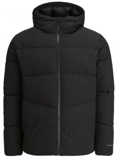 Jack & Jones Global Puffer Jacket Black - Casacos - Casacos Homem Tamanhos Grandes