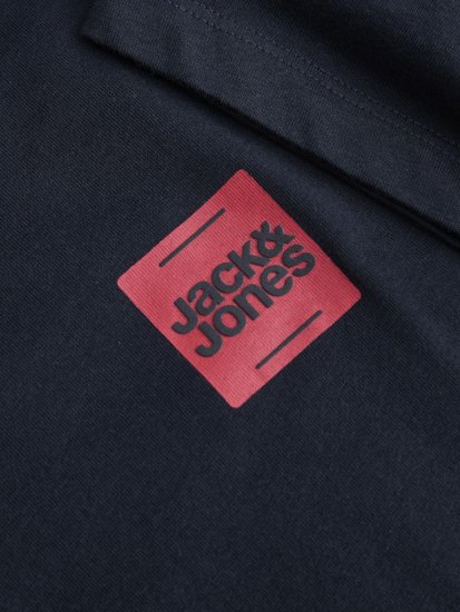 Jack & Jones Brandy Crew Neck T-Shirt Sky Captain - T-shirts - T-shirts Homem Tamanhos Grandes