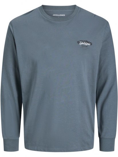 Jack & Jones Yuki Crew Neck Sweatshirt Stormy Weather - Sweatshirts & Hoodies - Sweatshirt & Camisolas com Capuz tamanhos grandes