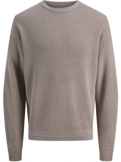 Jack & Jones Kaito Knit Crew Neck Pullover Atmosphere - Sweatshirts & hoodies - Sweatshirt & Camisolas com Capuz tamanhos grandes