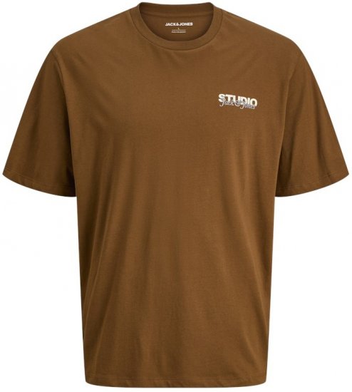 Jack & Jones Yuki Crew Neck T-Shirt Monks Robe - T-shirts - T-shirts Homem Tamanhos Grandes