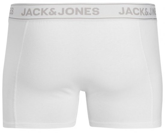 Jack & Jones Black Friday Trunks 5-Pack Black Grey Blue White - Roupa Interior & natação - Roupa interior Homem Tamanhos Grandes