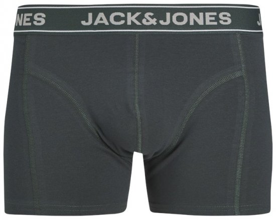 Jack & Jones Black Friday Trunks 5-Pack Black Grey Blue White - Roupa Interior & natação - Roupa interior Homem Tamanhos Grandes