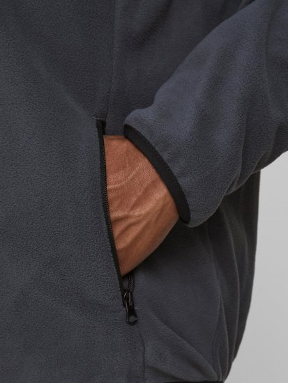 Jack & Jones Hype Fleece Ombre Blue - Casacos - Casacos Homem Tamanhos Grandes