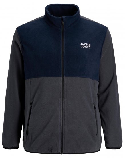 Jack & Jones Hype Fleece Ombre Blue - Casacos - Casacos Homem Tamanhos Grandes