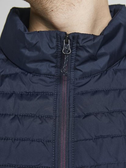 Jack & Jones MULTI BODYWARMER With COLLAR Navy Blazer - Casacos - Casacos Homem Tamanhos Grandes