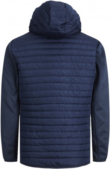 Jack & Jones MULTI QUILTED SET-IN Sleeves Jacket Navy Blazer - Casacos - Casacos Homem Tamanhos Grandes