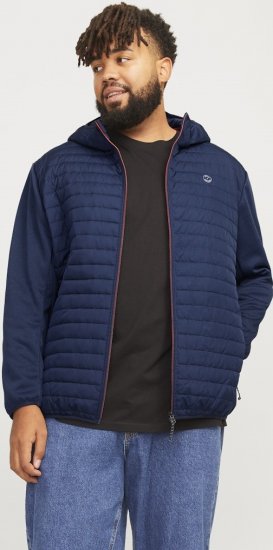 Jack & Jones MULTI QUILTED SET-IN Sleeves Jacket Navy Blazer - Casacos - Casacos Homem Tamanhos Grandes