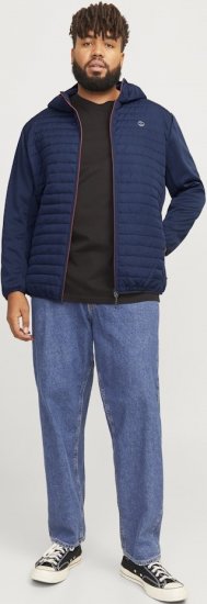 Jack & Jones MULTI QUILTED SET-IN Sleeves Jacket Navy Blazer - Casacos - Casacos Homem Tamanhos Grandes
